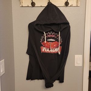 Dixxon Vixxon Crop Oversized Hoodie